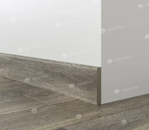 Напольный плинтус Alpine Floor Parquet Light SK 13-8 Серый