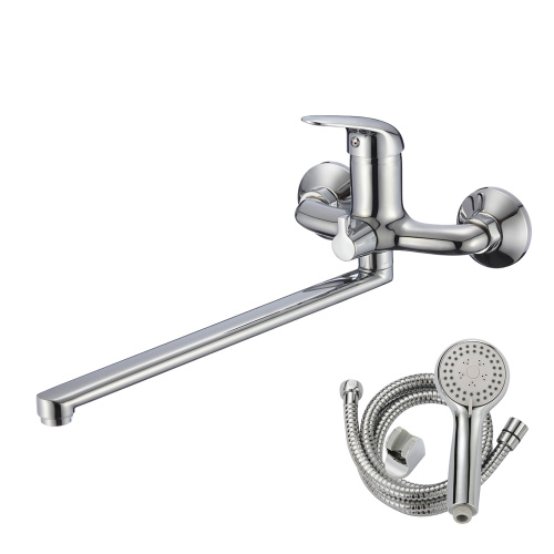 Смеситель для ванны WesnaArt Luch LUC15-320 настенный хром