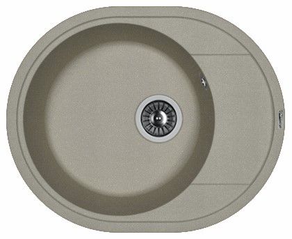 Кухонная мойка Florentina Родос 580 20.240.B0580.307 47х58 цвет серый шелк