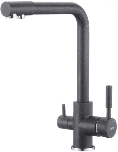 Смеситель для кухни Savol S-L1801H на столешницу черный