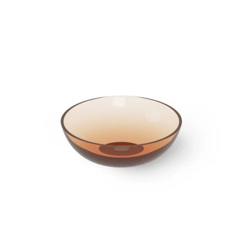 Раковина керамическая Dea Design Washbasins DD9038 400 R1 40х40 накладная цвет коричневый без отверстий под смеситель