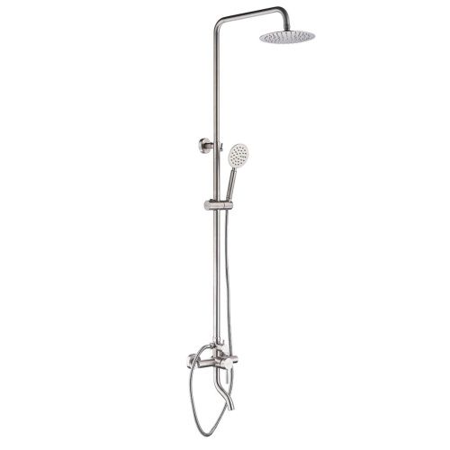 Душевая стойка Fashun A52409 настенная цвет сатин