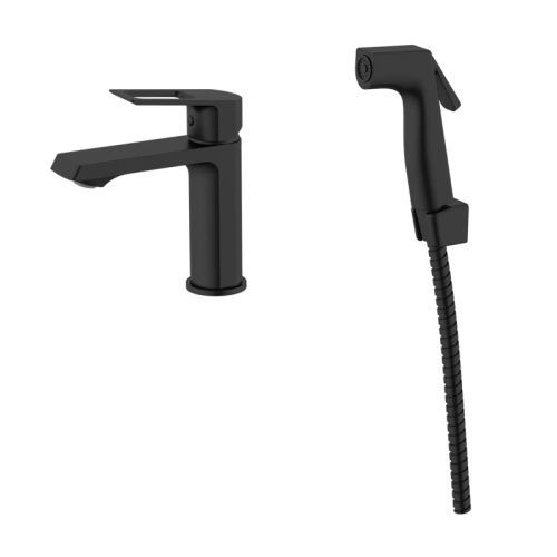 Смеситель Voda Surf Black SF27HB на раковину черный