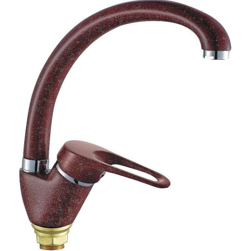 Смеситель для кухни Haiba HB4113-11 на мойку красный