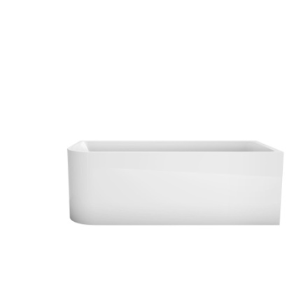 Ванна акриловая BelBagno BB712-1700-730-R 170х73 угловая полукруглая