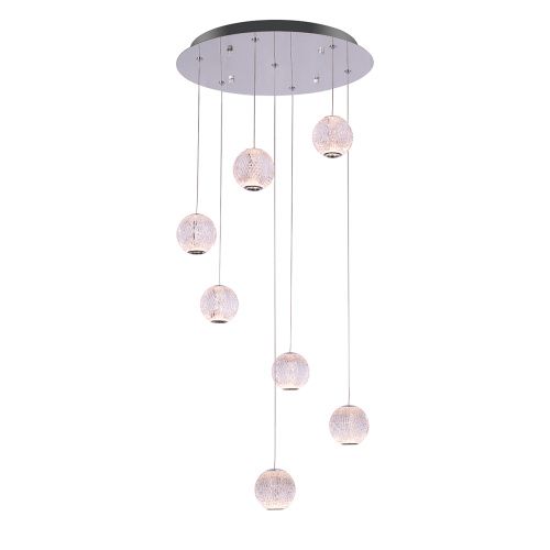 Люстра потолочная Delight Collection Elliot Diamante (Еллиот Диаманте) MD20001012-7A chrome