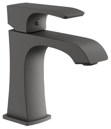 Смеситель Belz B507 B10507-3 на раковину оружейная сталь