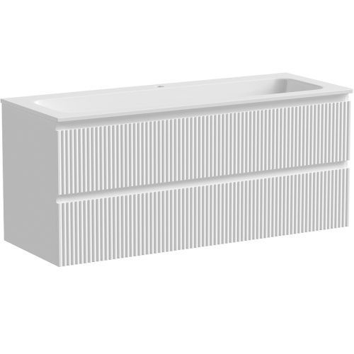 Тумба под раковину Sancos SNOB R SNR120W 120х40 подвесная цвет белый