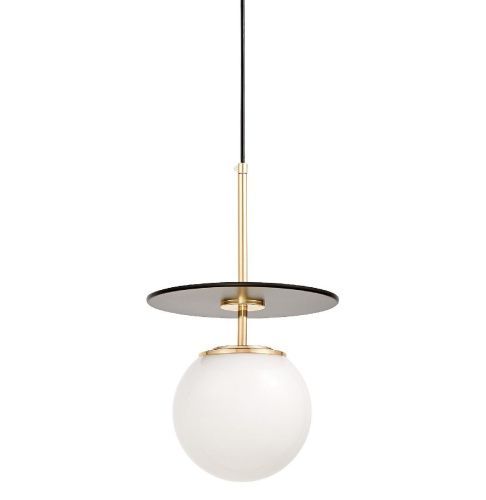 Светильник подвесной Lumina Deco Dalton (Далтон) LDP 7014-1 GD+BK