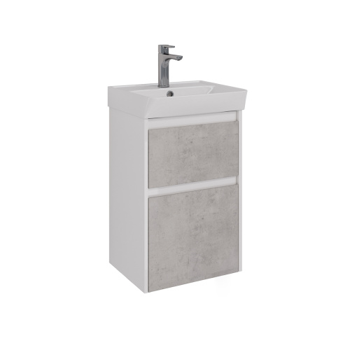 Тумба под раковину LeMark Combi LM03C45T-Beton 42,6х34,5х65 подвесная/напольная