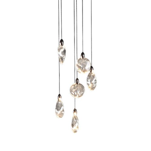 Светильник подвесной Delight Collection Colvin (Цолвин) MT9176-6H pearl black