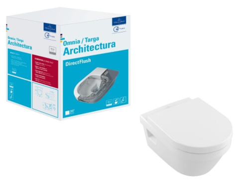 Унитаз подвесной Villeroy Boch Architectura 5684HRR1 белый