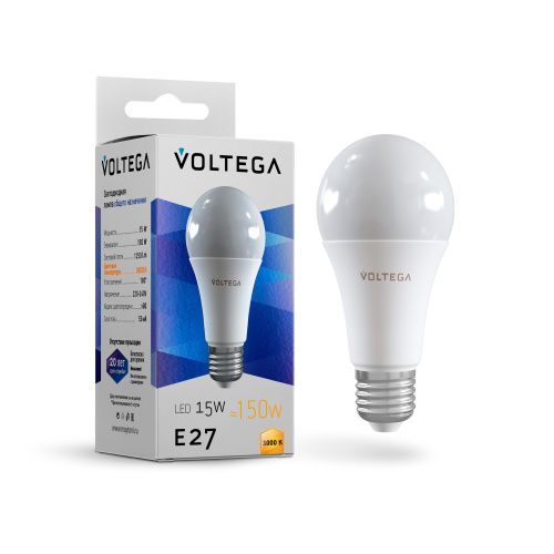 Лампочка светодиодная Voltega General purpose bulb 15W 7246