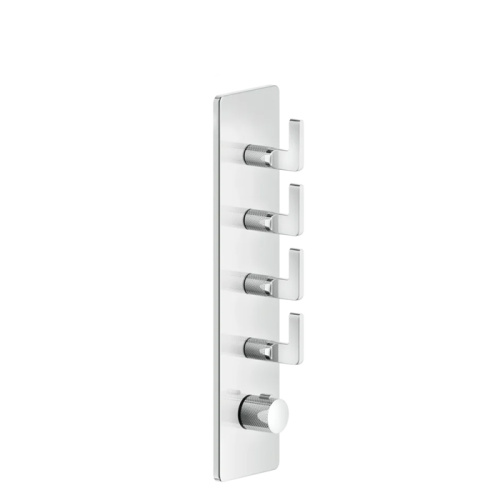 Смеситель для душа Gessi Inciso 58208#031 встраиваемый в стену хром с термостатом (внешняя часть)