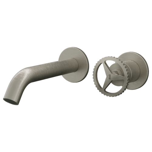 Смеситель для раковины Remer Chrono CH15PLXV встраиваемый в стену нержавеющая сталь