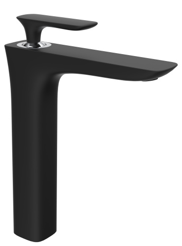 Смеситель для раковины AltroBagno Aperto AltroBagnoAperto010208NeOp на столешницу черный матовый