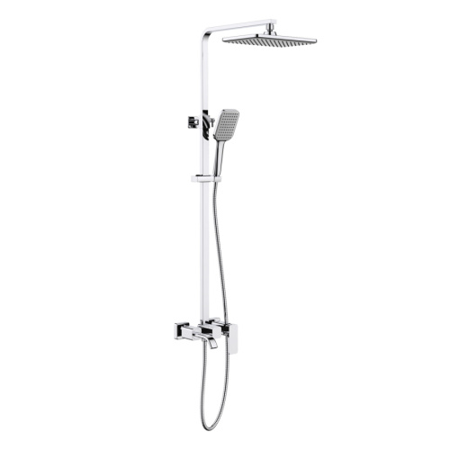 Душевая стойка Timo Tetra-thermo SX-0169/00 настенная цвет хром Душевая стойка Timo Tetra-thermo SX-0169/00 настенная цвет хром