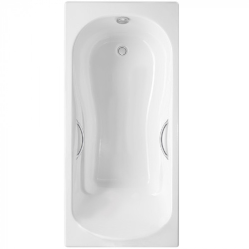 Ванна чугунная Delice Haiti Luxe DLR230639R 180х80 пристенная прямоугольная