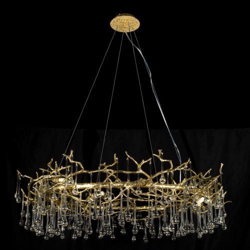 Люстра подвесная Loft It Bijout 10068/1000 GD