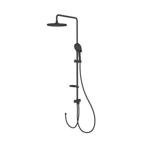 Душевая стойка Milardo Ideal Spa ILSBL3FM76 настенная цвет черный матовый