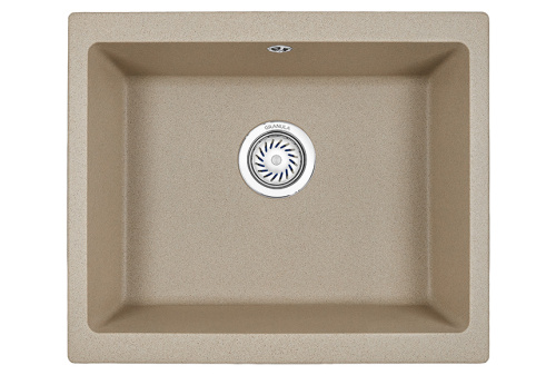 Кухонная мойка Granula 5551, ПЕСОК 55х46 цвет бежевый поверхность матовая