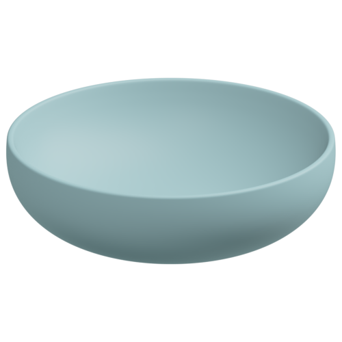 Раковина GSG Ceramic Design Easy 45см EALAVRO45037 накладная цвет голубой
