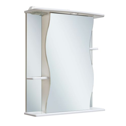 Зеркало-шкаф RUNO Лилия 29 60х75 подвесной цвет белый