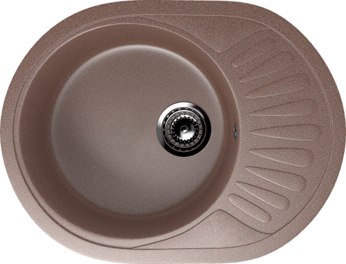 Кухонная мойка Ulgran Classic U-107m-307 57х45 цвет терракот
