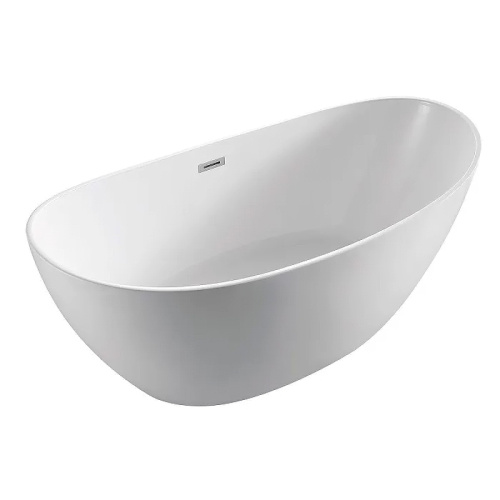 Ванна акриловая Azario Glasgow GLA16778 170х80 отдельностоящая овальная