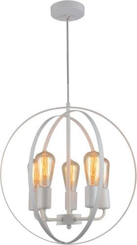 Люстра подвесная Toplight Myra (Мыра) TL1183H-05WH