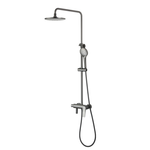 Душевая стойка LeMark Bronx LM3762GM настенная
