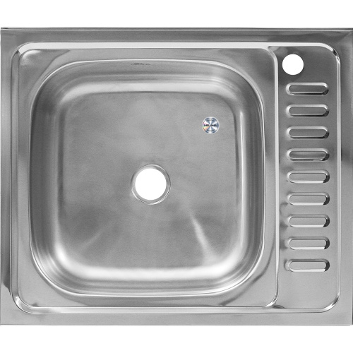 Кухонная мойка Melana 127 t L (*20) 50x60 цвет хром