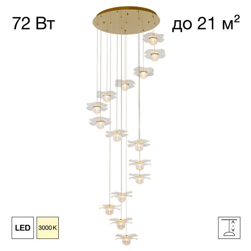 Люстра потолочная Citilux Signature (Сигнатуре) CL247057