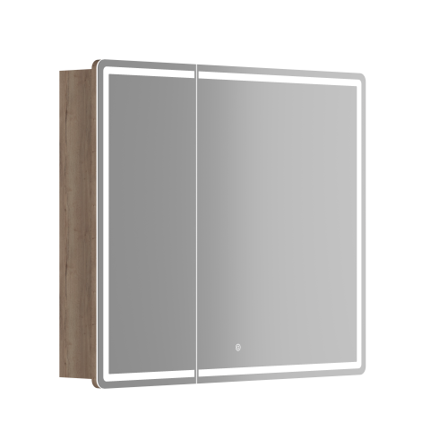Зеркало-шкаф Sancos Mirror MI90EG 89х74 настенное