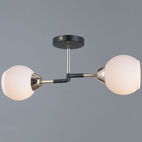 Светильник потолочный Illumico IL0689-2CSQ-24 BK FGD LIBRA