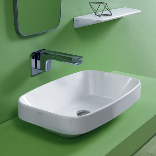Раковина Simas Baden Baden 60 см BB11bi накладная цвет белый