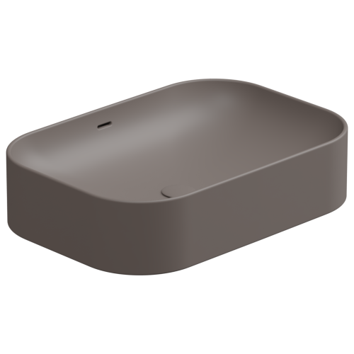 Раковина GSG Ceramic Design Easy 60см EALAVTP60029 накладная цвет коричневый