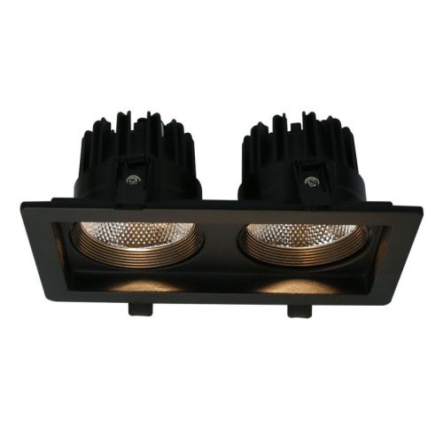 Светильник встраиваемый Arte Lamp Privato (Привато) A7007PL-2BK
