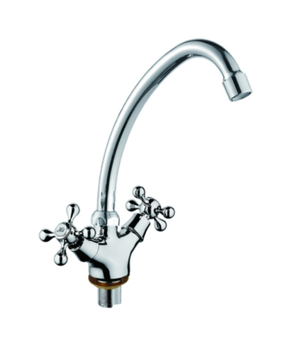 Смеситель для кухни D-Lin D153810-G на мойку хром