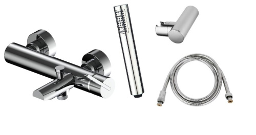 Смеситель AQG Urban 01URB424CR настенный хром