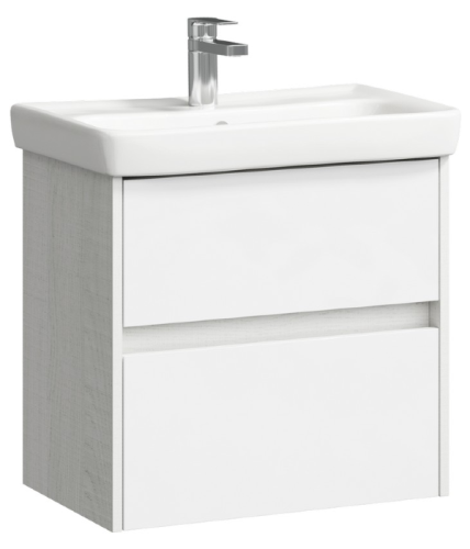 Тумба с раковиной Aqwella City CI0106DK 55,4x34,6x52,2 подвесная
