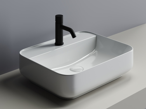 Раковина Ceramica Nova ELEMENT 50 см CN5015 накладная цвет белый