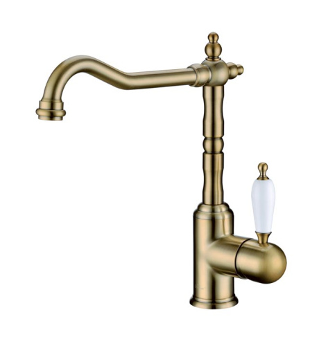 Смеситель для кухни Boheme Kitchen 101 на мойку бронза