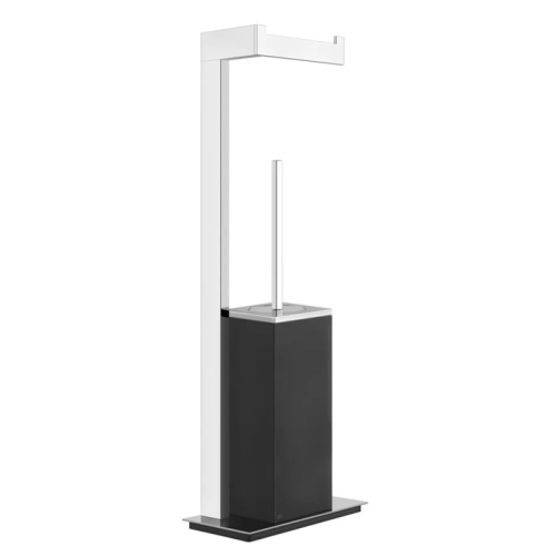 Стойка с бумагодержателем и ершиком Gessi Rettangolo 20934#031