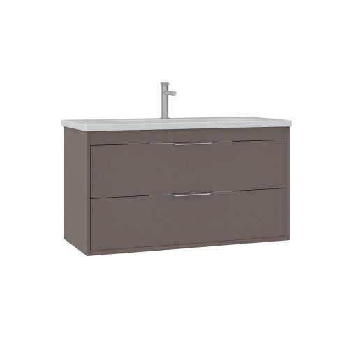 Тумба с раковиной Orka Clay 5004386 100х50х52 цвет коричневый