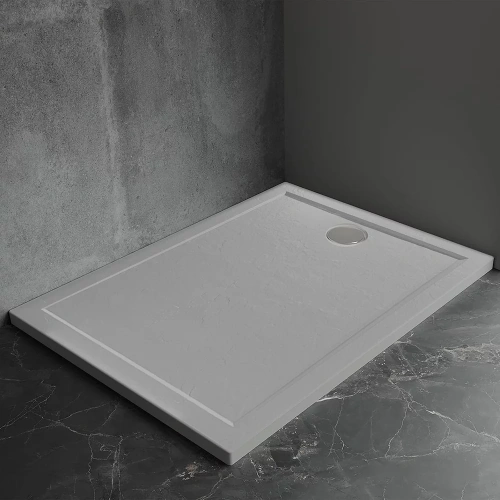 Душевой поддон Veconi Pietra PT-G-12090-RU 120х90 искусственный камень серый
