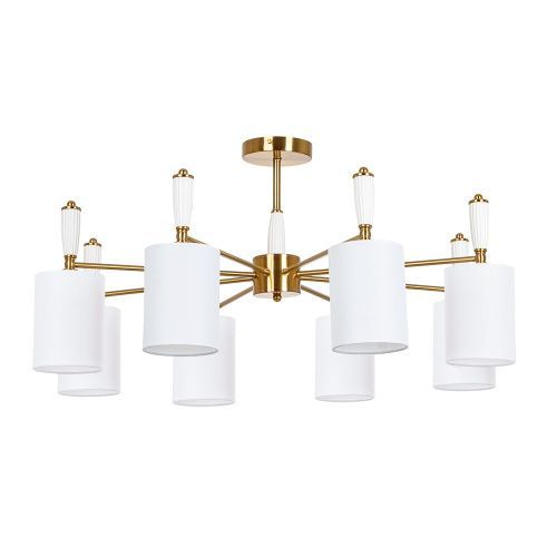 Люстра на штанге Arte Lamp Waverley (Ваверлеы) A4102PL-8PB