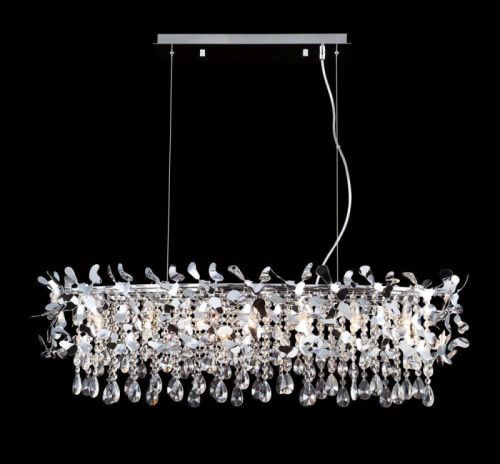 Светильник подвесной Crystal Lux Romeo (Ромео) Romeo SP8 Chrome L1000