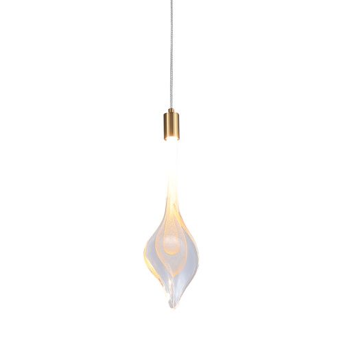 Светильник подвесной Delight Collection P98066-1 antique brass