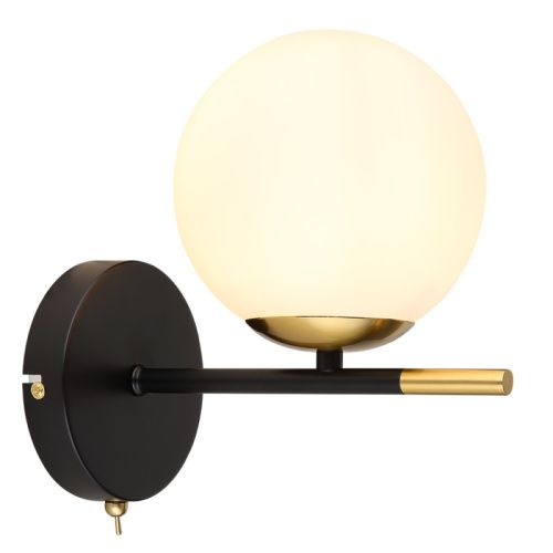 Бра Arte Lamp Alcor (Алцор) A2224AP-1BK